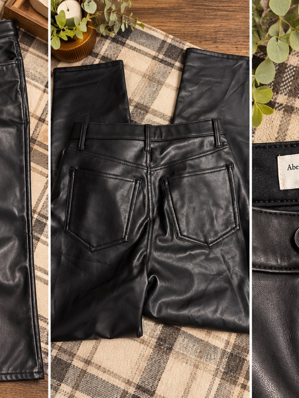 Abercrombie & Fitchvegan leather